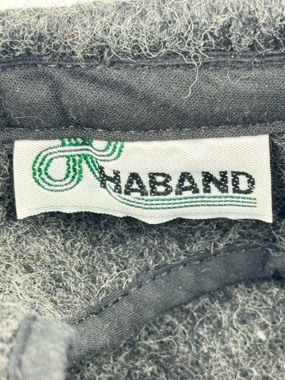 Haband Gray Wool Newsboy Hat with Flat Brim - Non Adjustable - Picture 2 of 8